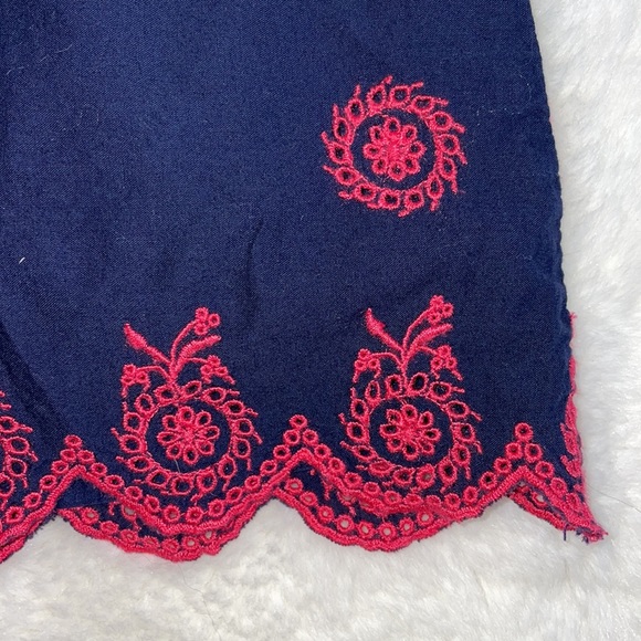 Gap 2T navy crop sleeved top - Picture 4 of 5